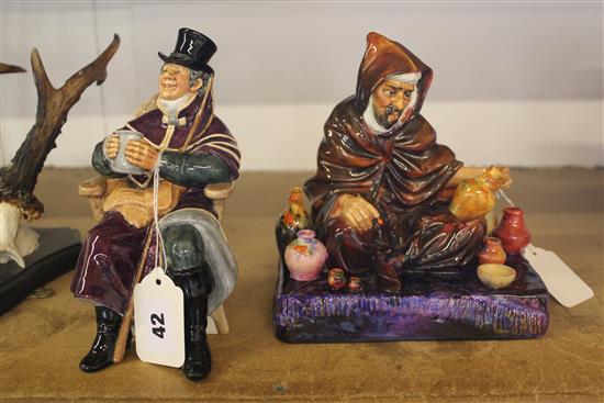 Two Royal Doulton figures, The Potter, HN1493 and The Coachman HN2282